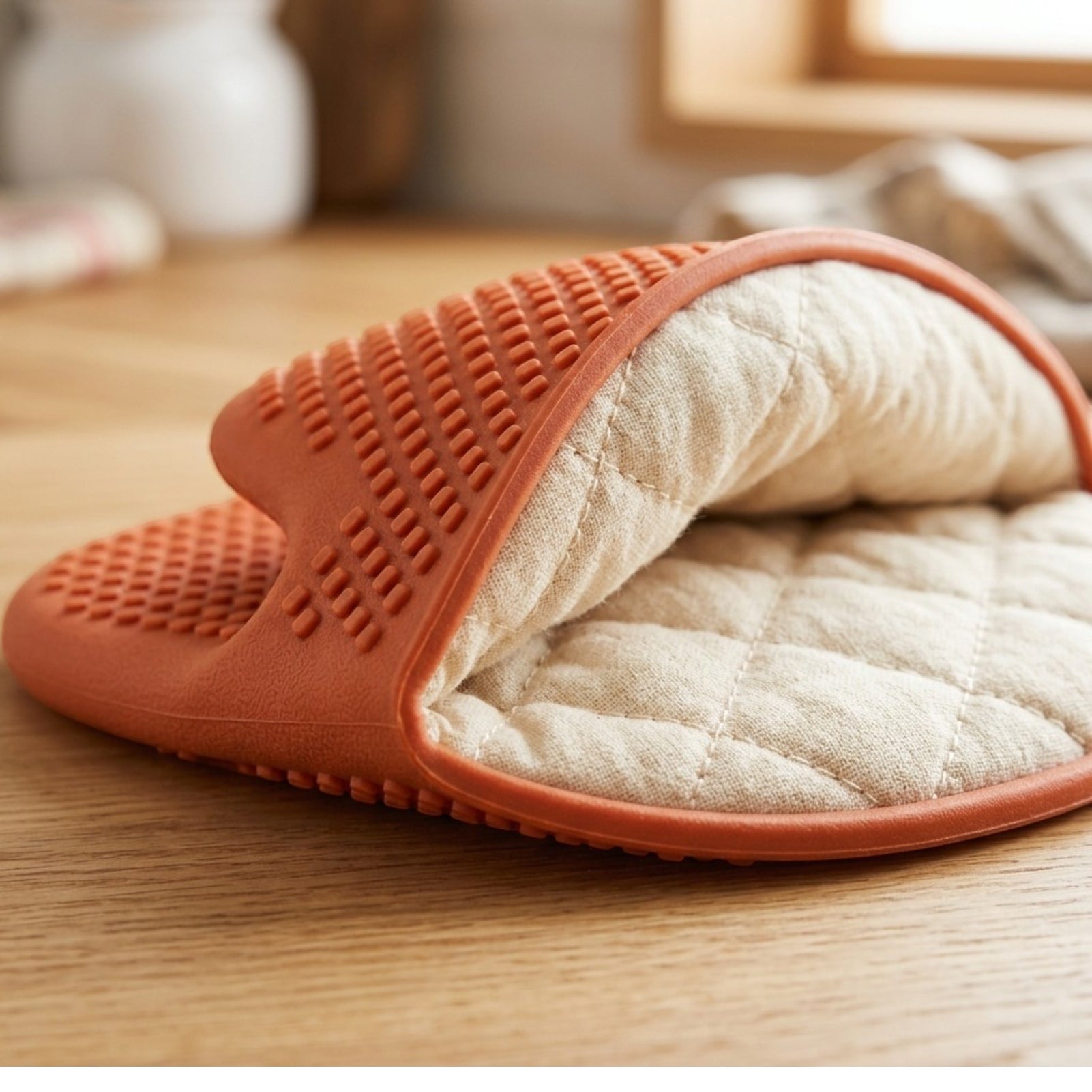 Brivos Mini Oven Mitt Pinch Grips 2-Pack Terracotta