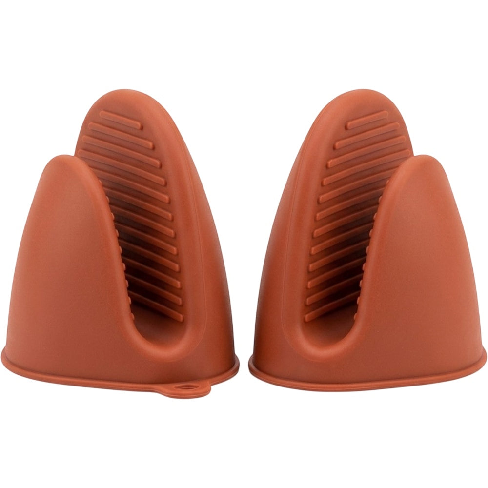 Brivos Mini Oven Mitt Pinch Grips 2-Pack Terracotta
